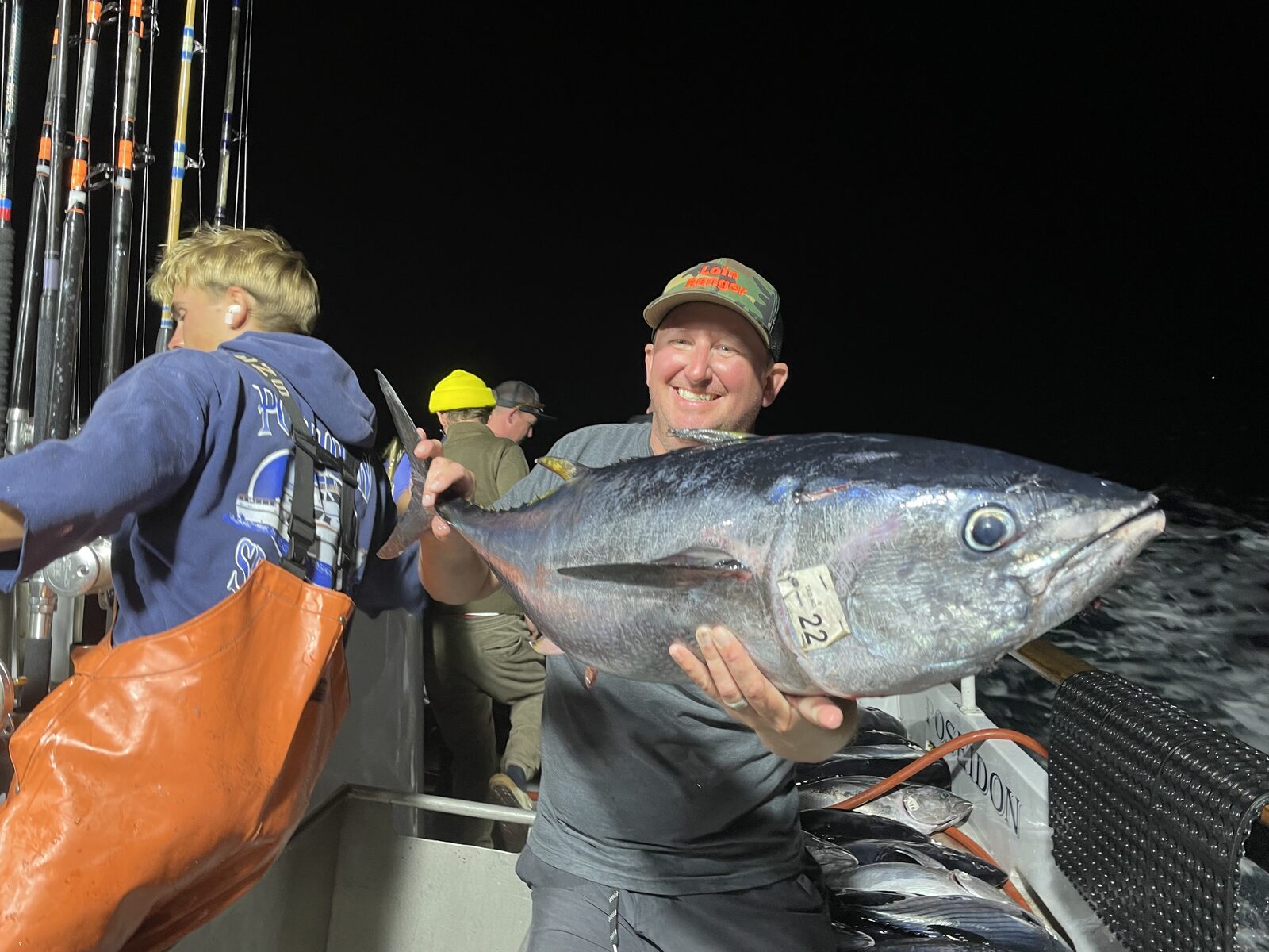 Poseidon crew in action